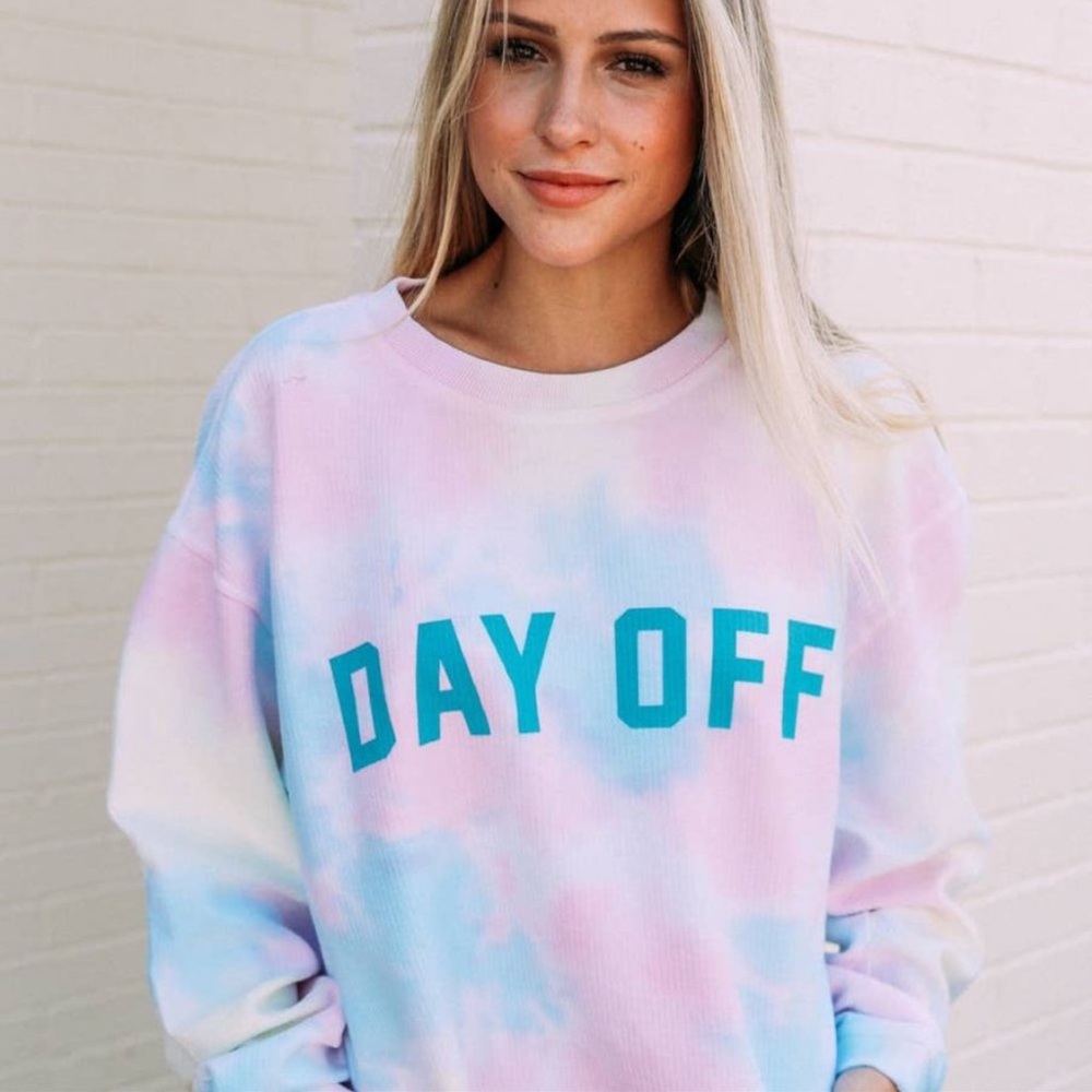 Friday+Saturday Corded Sweatshirt